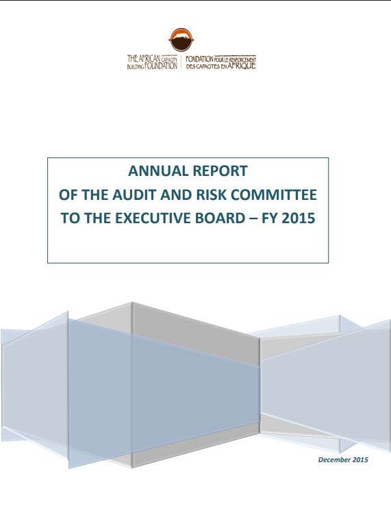 Audit and Risk Committee Annual Report 2015